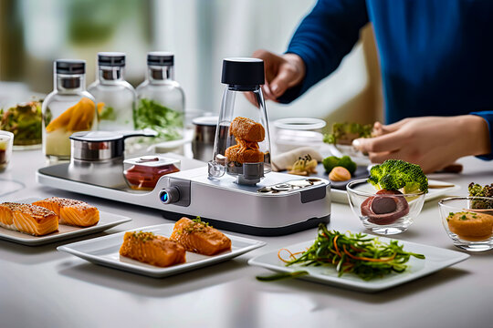 the foodtech is arrive, with improvements and future foods, trends mark a shift towards sustainable and personalized food choices.