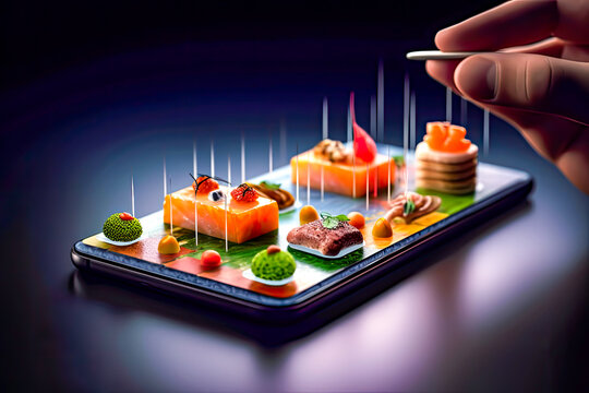 the foodtech is arrive, with improvements and future foods, trends mark a shift towards sustainable and personalized food choices.