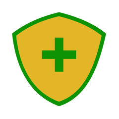 Simple Flat HEALTH PROTECTOR design vector icon design vector line icon svg