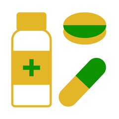 Simple Flat MEDICINE design vector icon design vector line icon svg