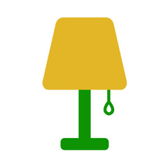 Simple Flat NIGHT LAMP design vector icon design vector line icon svg