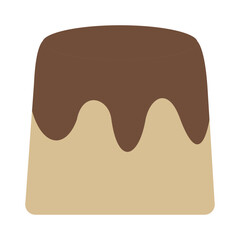 Simple Flat PUDING design vector icon design vector line icon svg