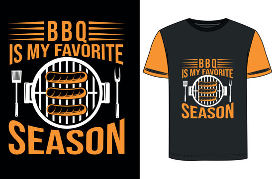 B B Q T-Shirt Design