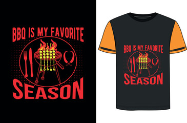 B B Q T-Shirt Design