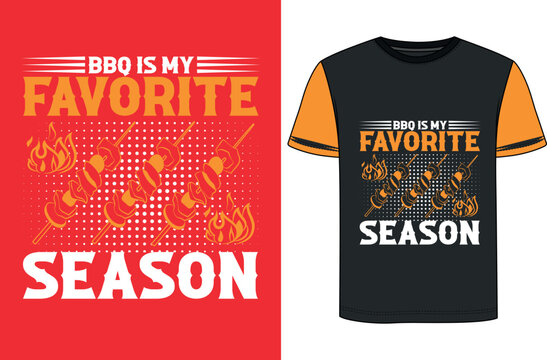 B B Q T-Shirt Design