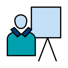 Filled Line Master of Ceremony design vector icon design vector line icon svg