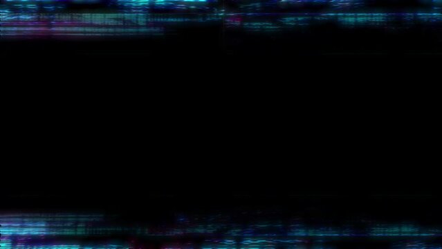 Abstract digital animation, pixel noise, glitch error, video damage, digital noise copy space background video