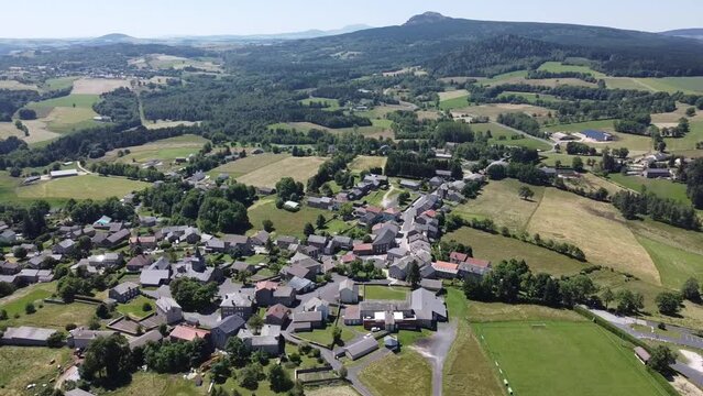 Saint Jeures, Haute-Loire, Massif Central, Auvergne Rh&ocirc;ne Alpes, France, Europe