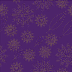 Pattern art vector drawing for cloths design