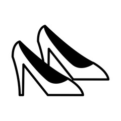 Solid Line SHOES design vector icon design vector line icon svg