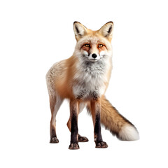 Fox on Transparent Background