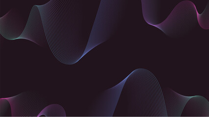 Abstract background with color lines