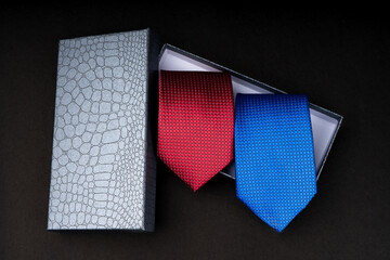 set of ties