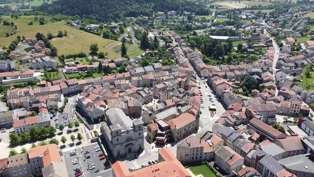 Yssingeaux, Haute-Loire, Auvergne Rh&ocirc;ne Alpes, Massif Central, France, Europe