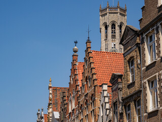 Die Alststadt von Brügge in Belgein