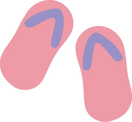 Flop Sandals Icon Clipart for Beach Summer - 618593652