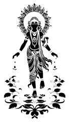 A Captivating Janmashtami Symbol of Lord Krishna's Presence