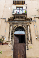 Fototapeta na wymiar Portale del Gagini in Agrigento, Sicily, Italy