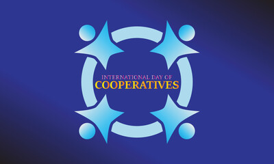 International Day of Cooperatives Logo, Vector, and Background Creative Design