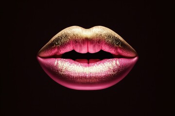 Fototapeta premium lips generated by AI
