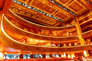 the royal opera house in muscat , oman 
