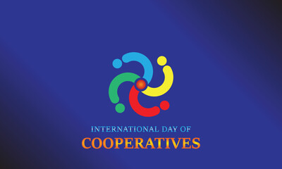 International Day of Cooperatives Logo, Vector, and Background Creative Design