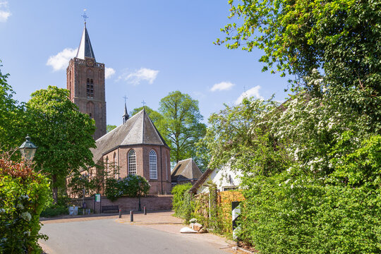 Dutch Reformed Church in the old part of the Dutch village of Soest.