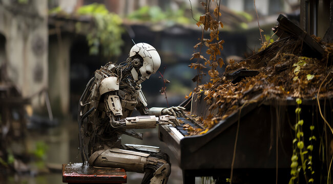 Die letzte Musik eines Roboters, Generative AI