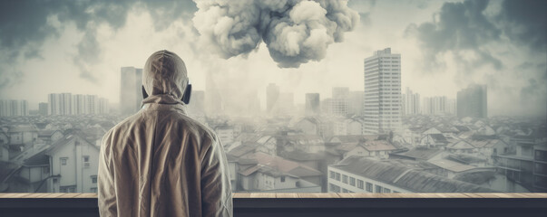 Polluted air on Earth, generative ai