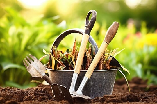 stock photo of Agricultural Tools Stock Photos photography
