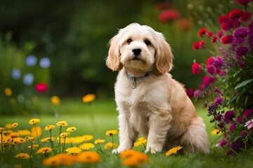 golden retriever puppy Generated by ai