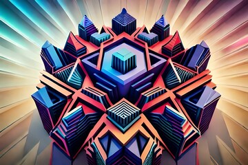 Naklejka premium background with stars generated ai