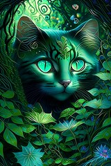 The Green-Eyed Guardians of the Forest