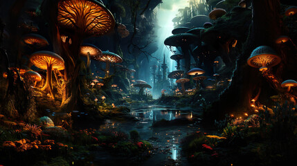Mushroom planet