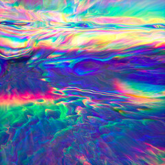 Fototapeta na wymiar Colorful Abstract Glitch Dispersion Distortion Background