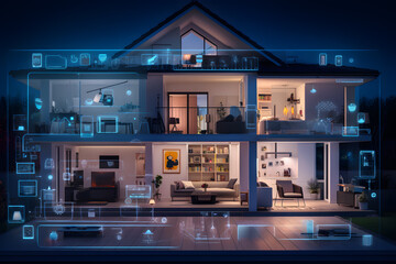 Smart home with connected infrastructure