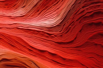 stock photo of an vertical artficial red topography line art photography Generated AI