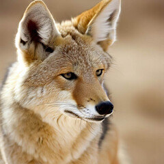 Obraz premium coyote portrait 02