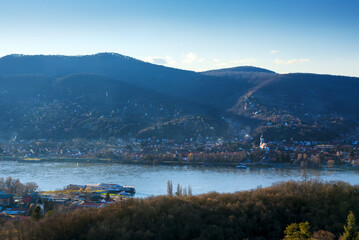 Fototapeta na wymiar Danube riverside view