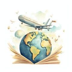 Travel concept ai generated