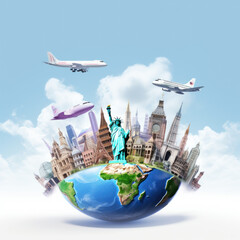 Travel Concept ai Generated