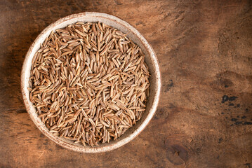 Caraway Seeds in a Bowl