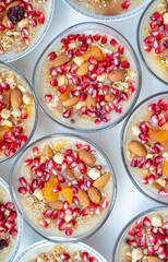 Traditional delicious Turkish dessert; Ashura (Asure)