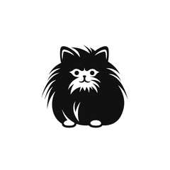 Cat Silhouette Icon SVG Vector, Little Cat, Cute Cats