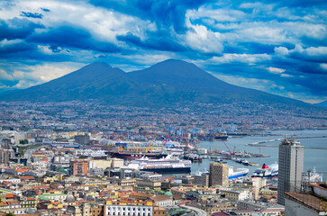 Vesuvius volcano, Naples, Italy