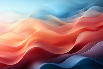 Beautiful soft smooth gradient mix color background. Wave pattern. Background Art. can use for wide...