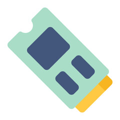 ssd icon in flat style