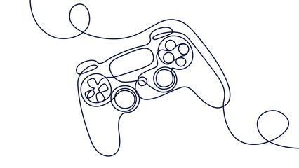 Gamepad or controller line concept