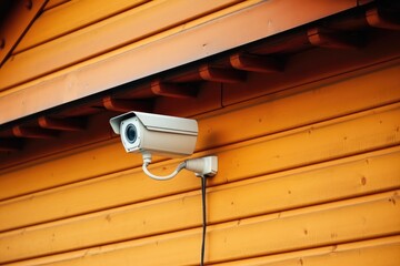 Part of the house shows where the CCTV Located Profesional Photography AI Generated