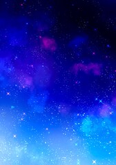 Naklejka premium background with stars 